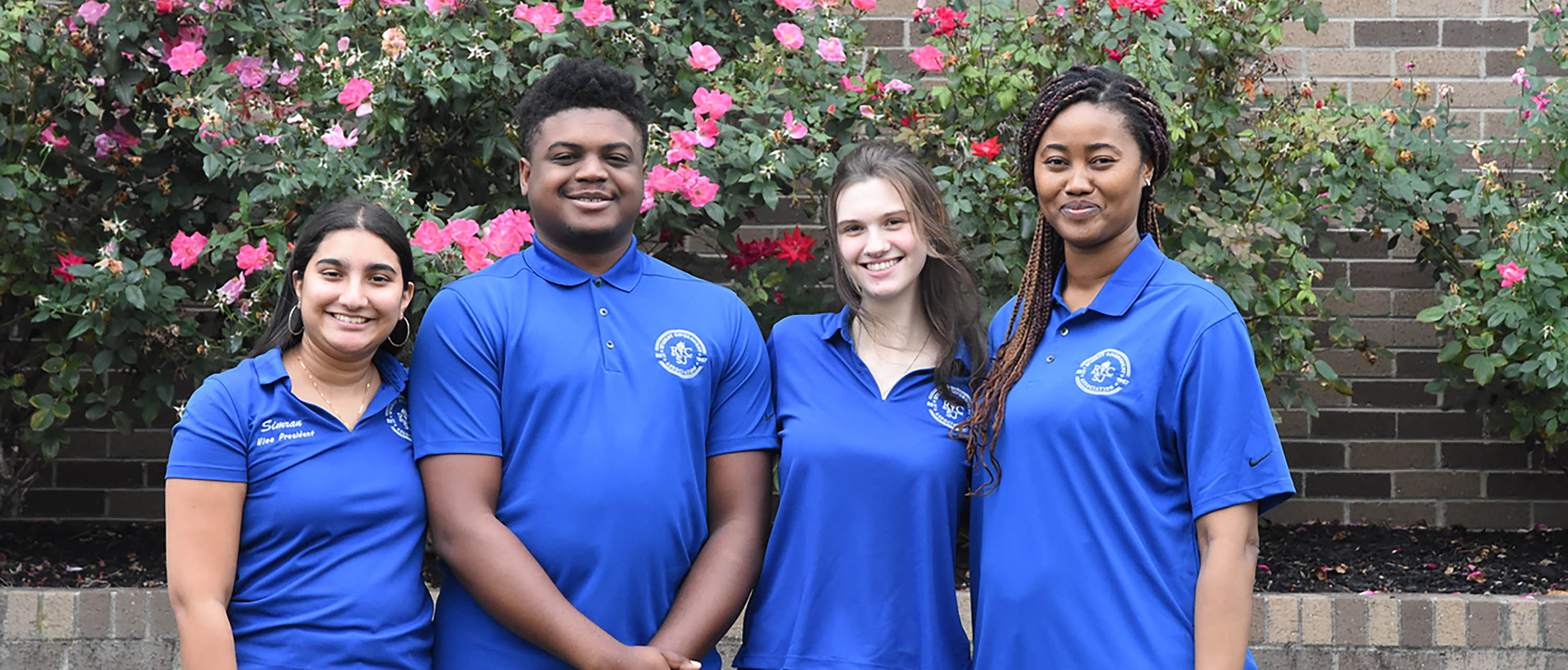 RCSJ GLoucester Campus Student SGA Officers group shot on campus