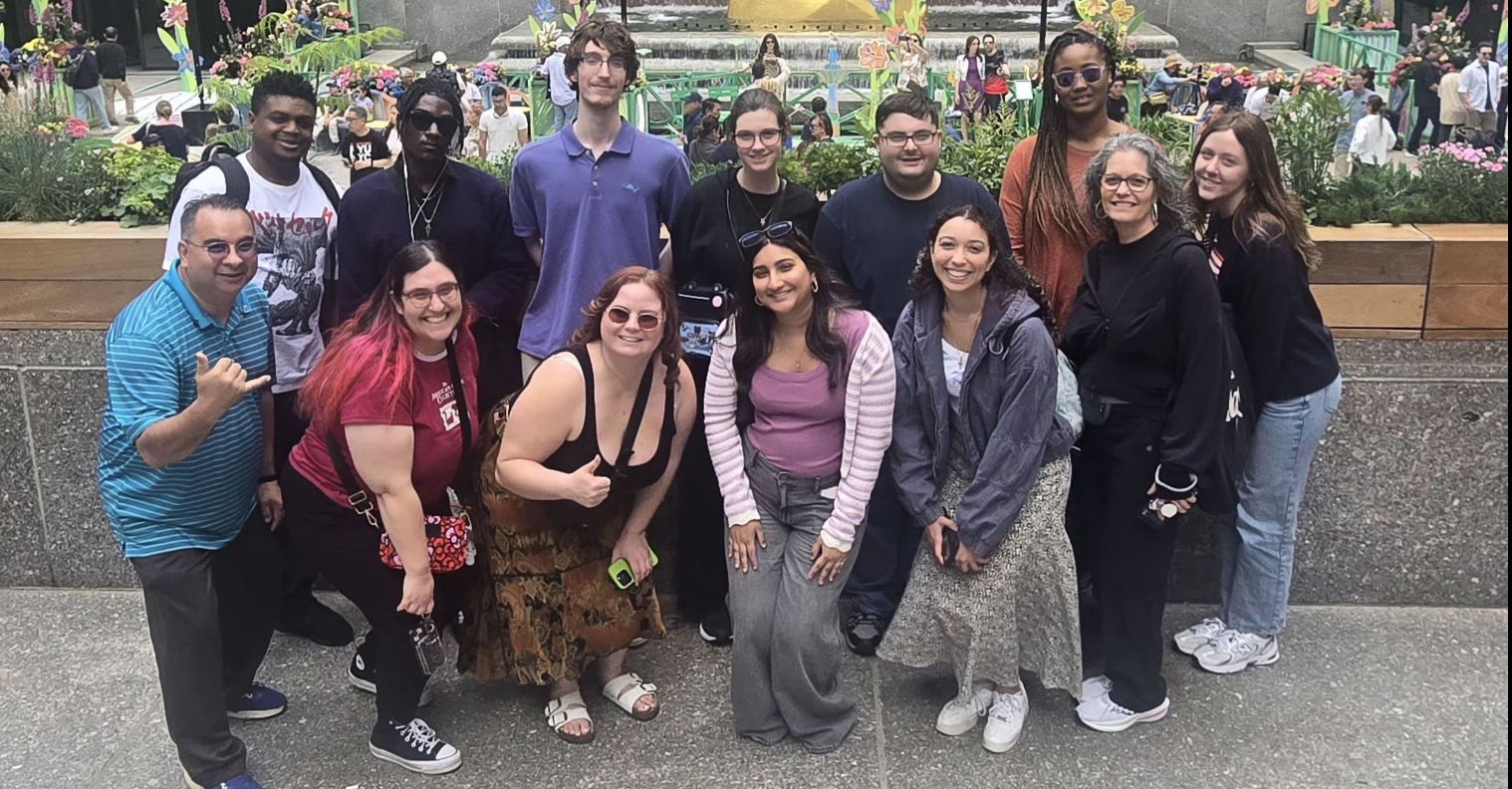 RCSJ GLoucester Campus Student SGA Officers group shot on campus