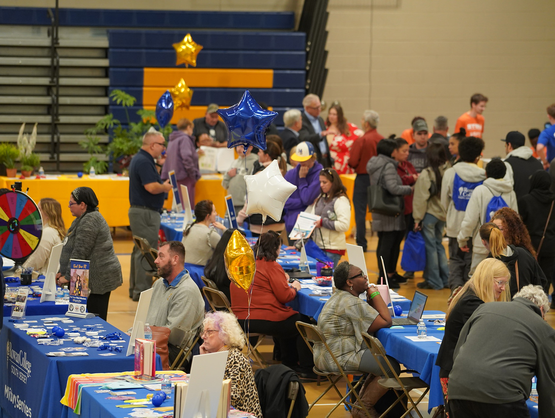 Open House crowd at the fall 2023 event